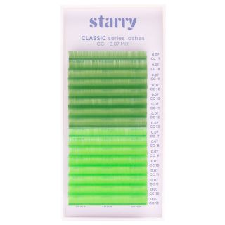 Cils vert / vert claire CC 0,07 MIX 7-13mm